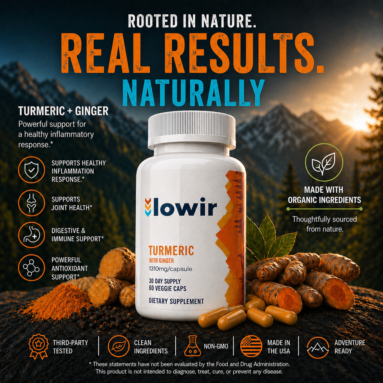 Organic Turmeric +
